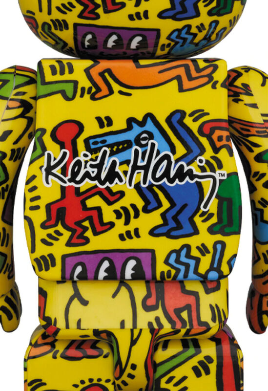 Keith Haring, ‘Keith Haring Bearbrick 400% Companion (Haring BE@RBRICK)’, 2020, Ephemera or Merchandise, Painted vinyl cast resin, Lot 180 Gallery