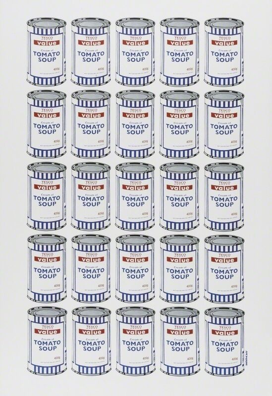 Banksy, ‘Tesco Tomato Soup Can’, 2006, Print, Offset lithograph printed in colours, Forum Auctions