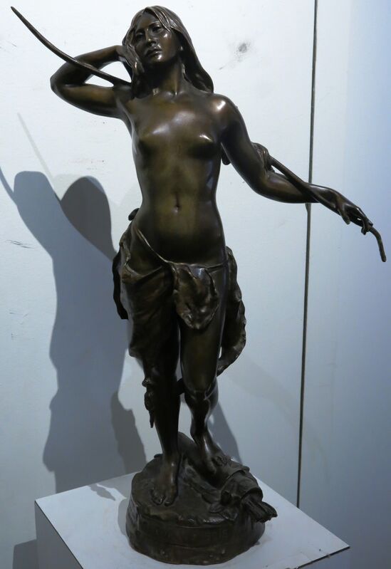 Louis-Philippe Hébert, ‘Fleur des bois ’, 1897, Sculpture, Bronze, Galerie Claude Lafitte