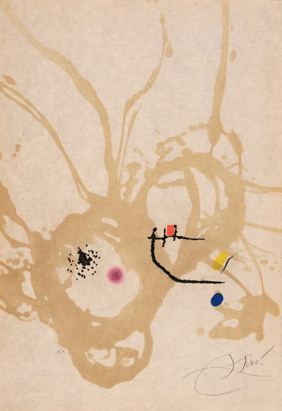 Joan Miró, ‘Passage de l'Égyptienne (D-1194)’, 1985, Print, Etching, Galerie Simon Blais