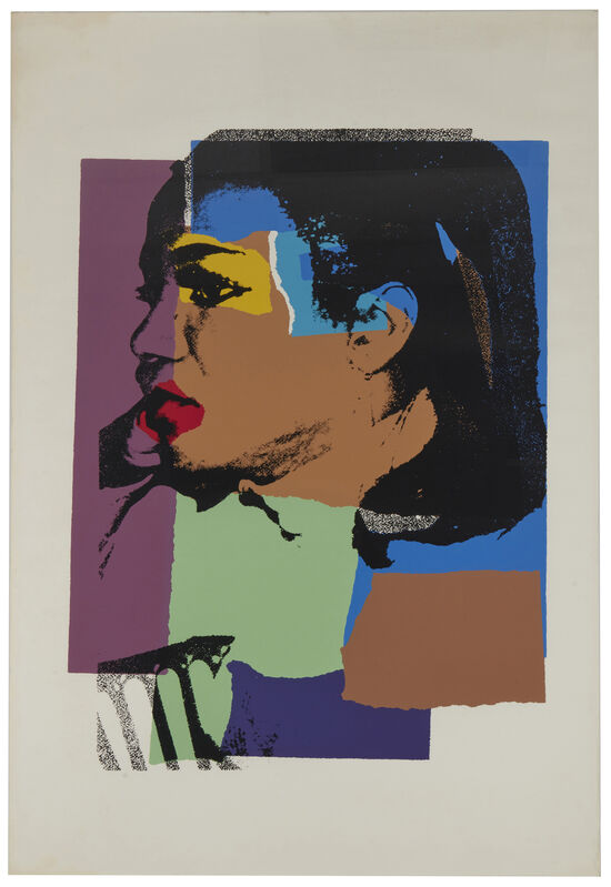 Andy Warhol, ‘Ladies and gentleman (one print from the set of ten)’, 1975, Print, Color screenprint on Arches wove paper, Luciano Anselmino, Milan, Italy, pub., Alexander Heinrici, New York, prntr., John Moran Auctioneers
