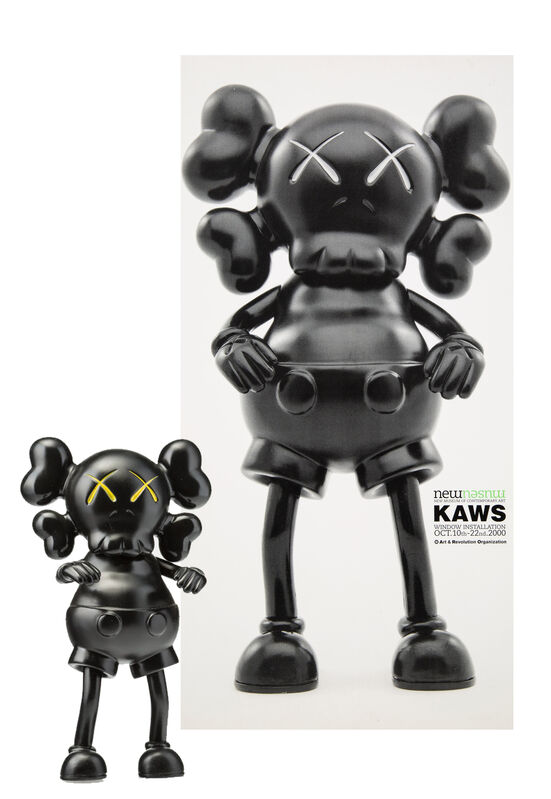 KAWS, ‘BXH Real Mad Hectic Companion and New Museum poster’, 2000, Mixed Media, Vinyl and poster, EHC Fine Art Gallery Auction