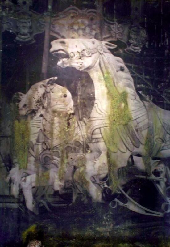 Andrea Guastavino, ‘Cavalli’, 2011, Mixed Media, Analogue print on paper (mixed media) on mounted wood, Aria Art Gallery