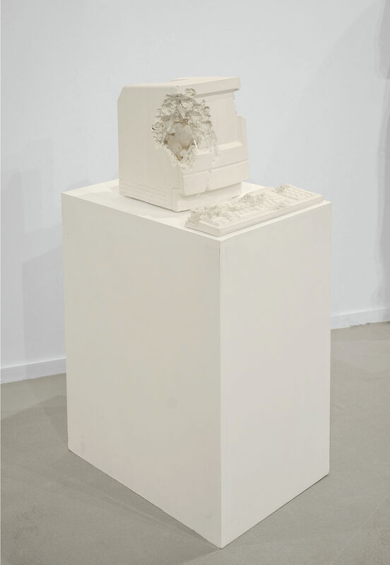 Daniel Arsham, ‘Quartz 1982 Desktop Computer’, 2019, Sculpture, Quartz, selenite, hydrostone, Baró Galeria