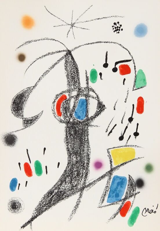 Joan Miró, ‘Maravillas con Variaciones Acrosticas en el Jardin de Miro, Number 21’, 1975, Print, Lithograph, RoGallery