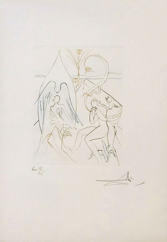 Salvador Dalí, ‘L'ARBE DE VIE (THE TREE OF LIFE)’, 1974, Print, ENGRAVING IN COLORS, Gallery Art