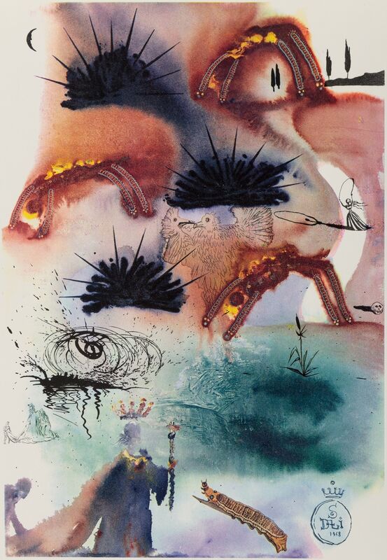 Salvador Dalí, ‘Alice in Wonderland’, 1969, Print, 12 photolithographs and one engraving in colors on Rives paper, Heritage Auctions