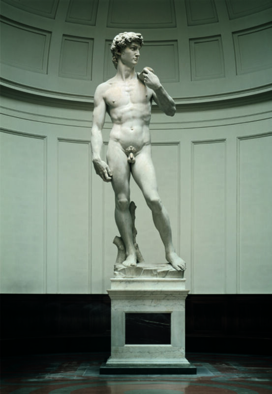 Michelangelo Buonarroti, ‘David’, 1501-1504, Sculpture, Carrara marble, Galleria dell'Accademia