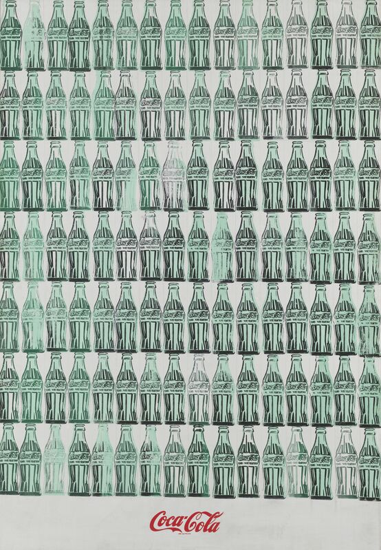 Andy Warhol, ‘Green Coca-Cola Bottles’, 1962, Painting, Acrylic, screenprint, and graphite pencil on canvas, Whitney Museum of American Art