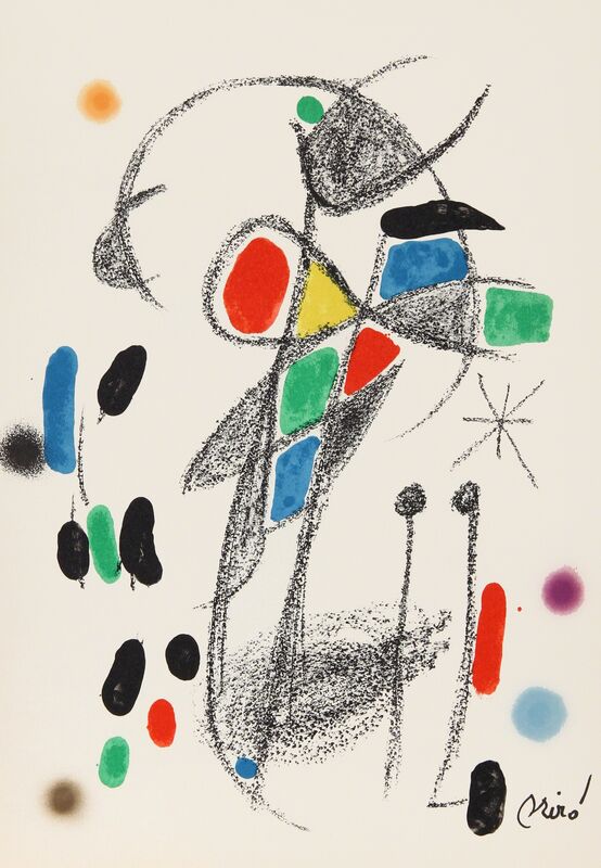 Joan Miró, ‘Maravillas con Variaciones Acrosticas en el Jardin de Miro, Number 20’, 1975, Print, Lithograph, RoGallery