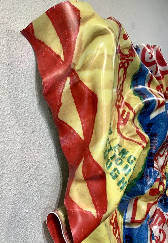 Paul Rousso, ‘Popeye Bubble Gum Wrapper’, 2019, Sculpture, Polystyerene,  Rubine Red Gallery