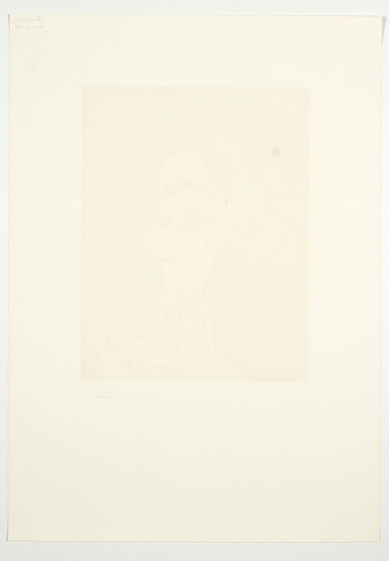 Pablo Picasso, ‘Portrait de Jacqueline au bandeau’, 1962, Print, Linoleum cut printed in colours, Coskun Fine Art