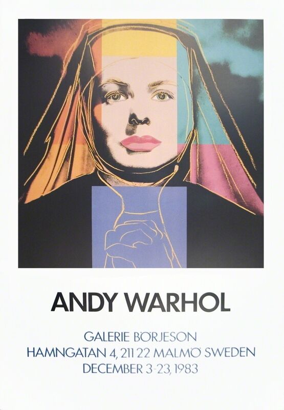 Andy Warhol, ‘Ingrid The Nun’, 1983, Ephemera or Merchandise, Offset Lithograph, ArtWise