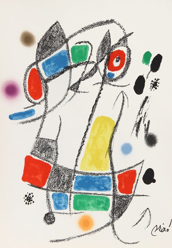 Joan Miró, ‘Maravillas con Variaciones Acrosticas en el Jardin de Miro, Number 3’, 1975, Print, Lithograph, RoGallery