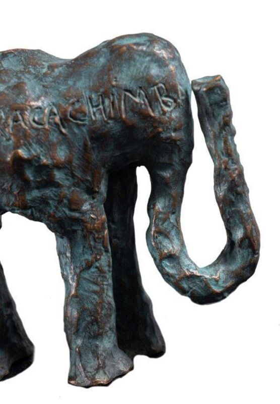 Jorge Zeno, ‘Makaracachimba - green patina ’, 2019, Sculpture, Bronze, Biaggi & Faure Fine Art