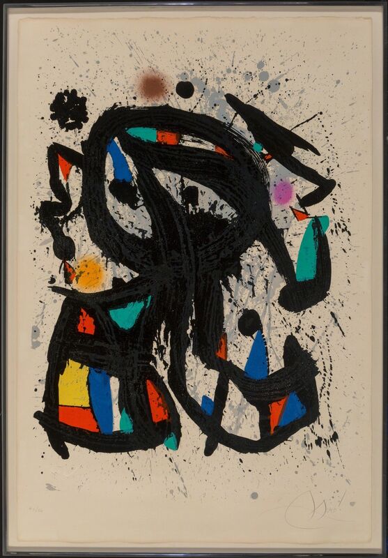 Joan Miró, ‘Étudiant’, 1975, Print, Lithograph in colors on Arches paper, Heritage Auctions