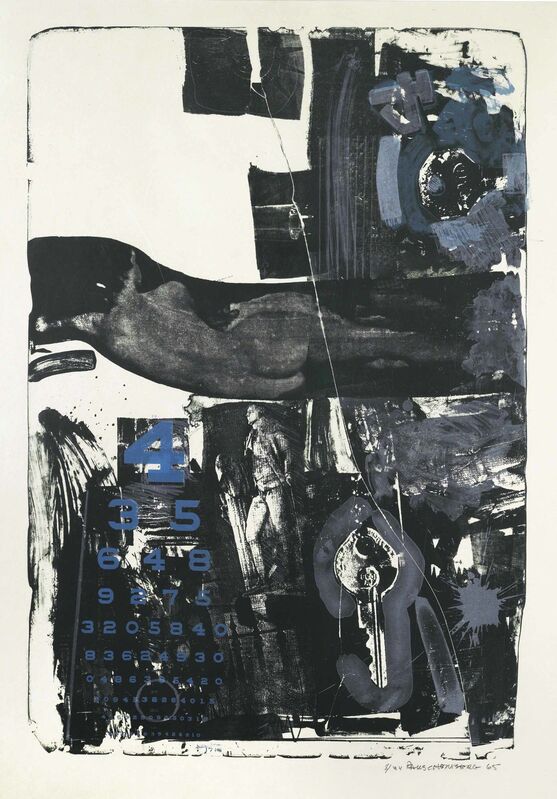 Robert Rauschenberg, ‘Breakthrough II’, 1965, Print, Lithograph in colors, on wove paper, Christie's