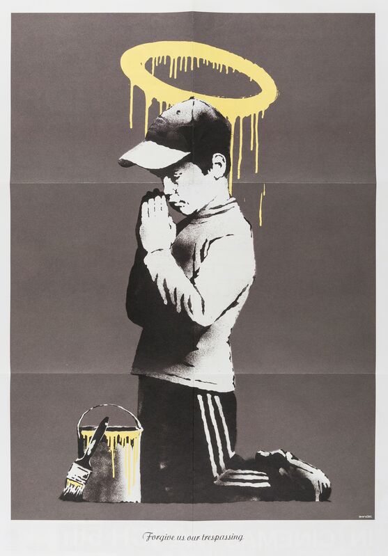 Banksy, ‘Forgive Us Our Trespasses’, 2010, Print, Offset lithograph printed in colours, Forum Auctions