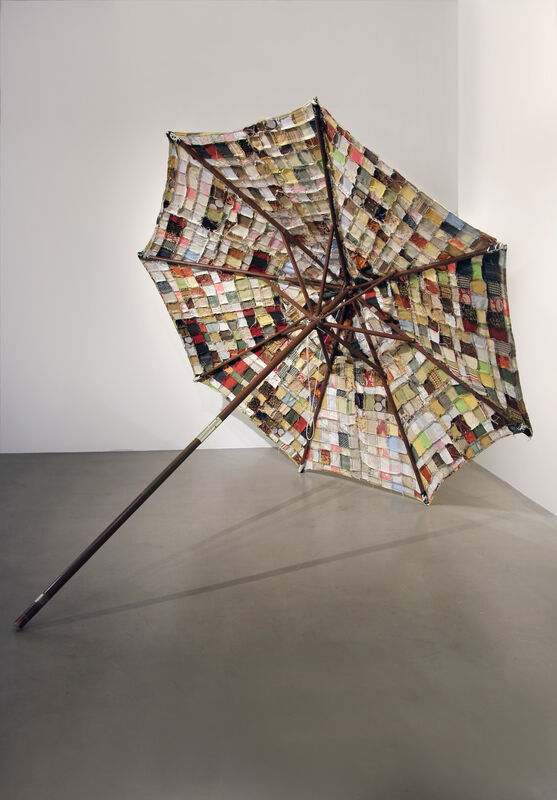 Ato Ribeiro, ‘The Goldenen Palanquin’, 2020, Textile Arts, Repurposed Wood & Textiles, Lisa Sette Gallery