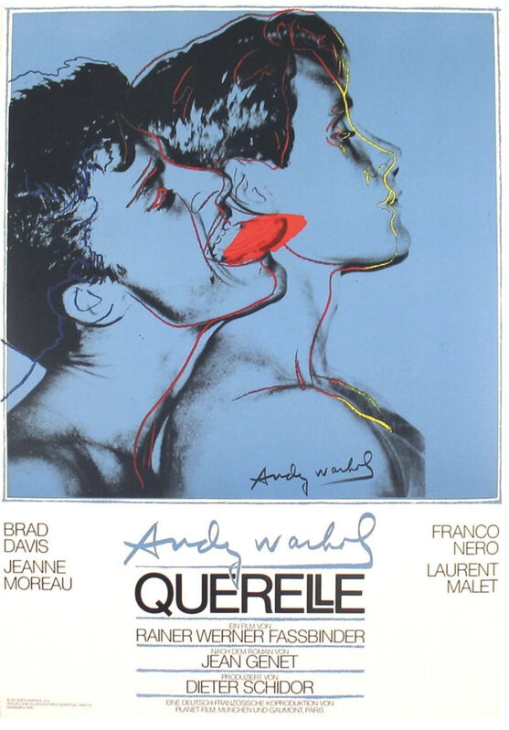 Andy Warhol, ‘Querelle (Blue)’, 1983, Posters, Offset lithograph, Gallery 52