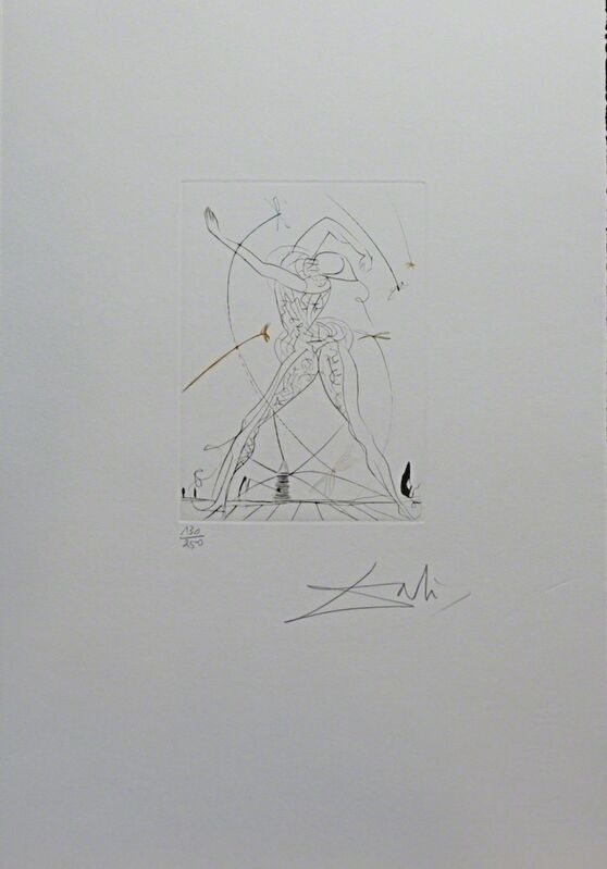 Salvador Dalí, ‘Shakespeare II All's Well That End's Well’, 1971, Print, Etching, Fine Art Acquisitions Dali 