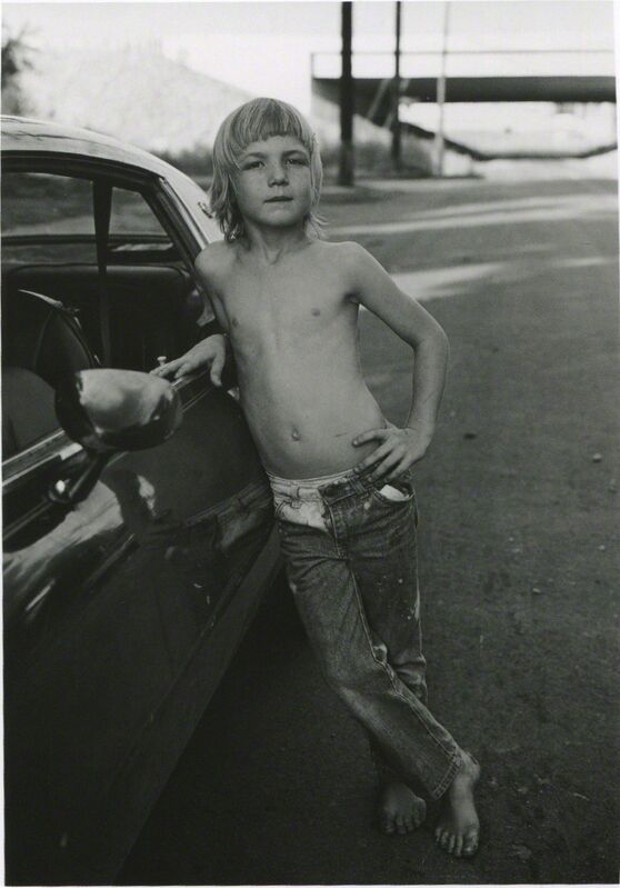 Mark Steinmetz, ‘Knoxville (Little Boy With Shirt Off)’, 1997, Photography, Gelatin Silver Print, Yancey Richardson Gallery