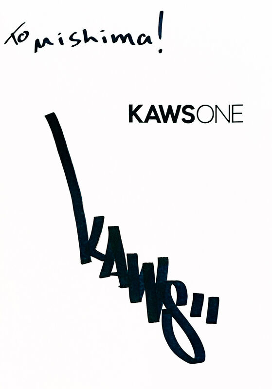 KAWS, ‘Signed KAWS ONE artist book (KAWS Tokyo 2001)’, 2001, Books and Portfolios, Artist monograph, Lot 180