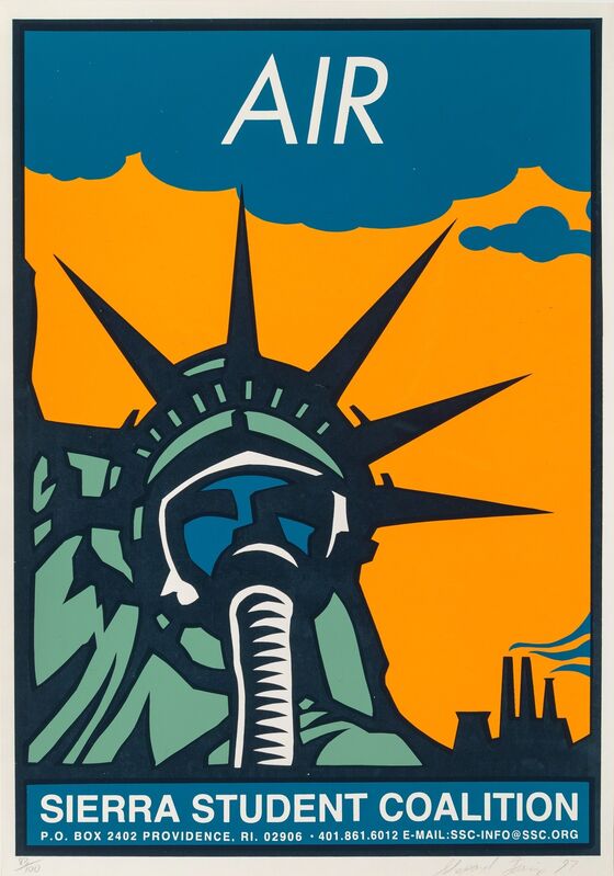 Shepard Fairey, ‘Air’, 1997, Print, Screenprint in colors on paper, Heritage Auctions