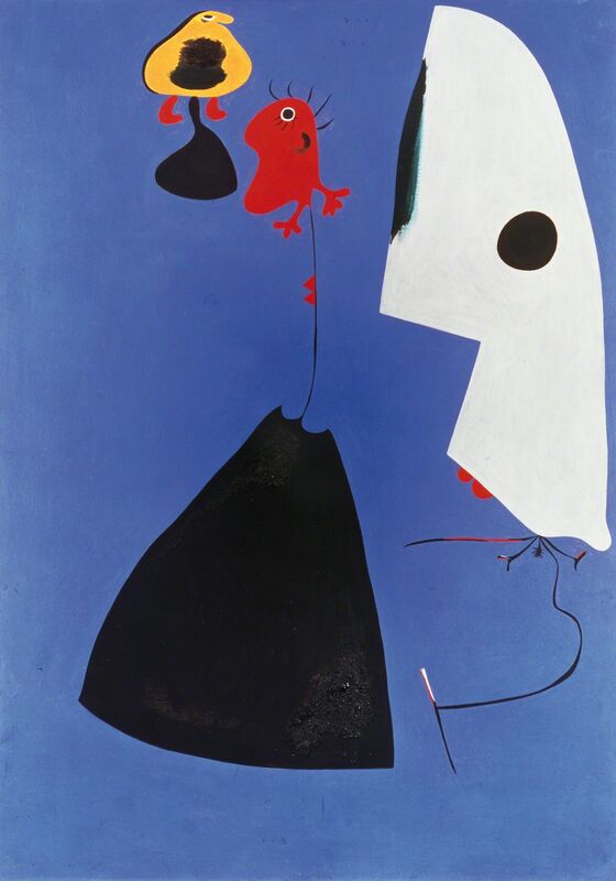 Joan Miró, ‘TROIS FEMMES’, 1935, Painting, Leopold Museum
