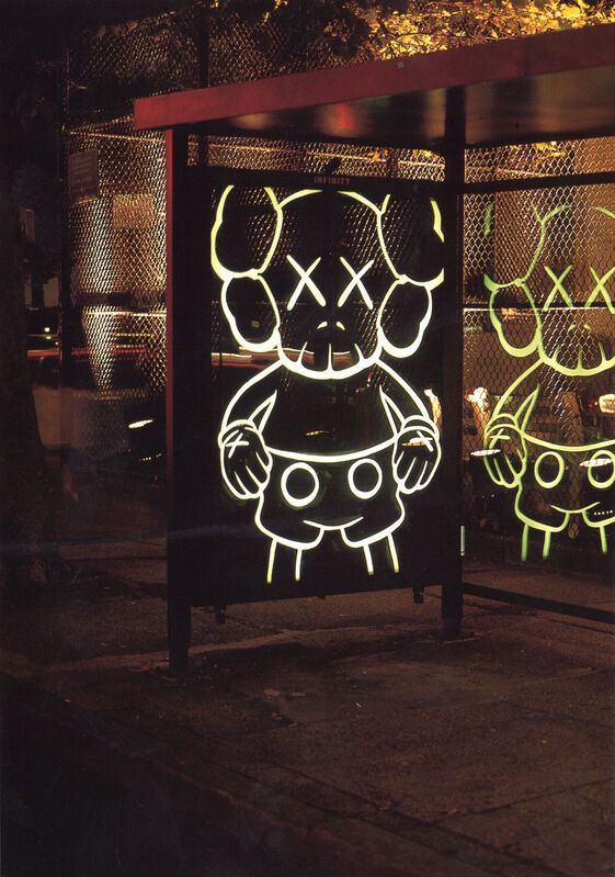 KAWS, ‘Companion-Bus Stop’, 2001, Painting, Acrylic on Arches paper, Heritage Auctions
