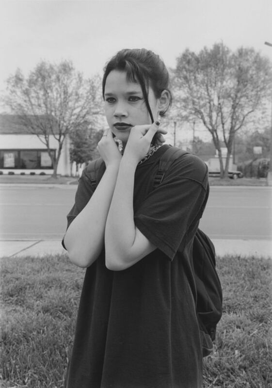 Mark Steinmetz, ‘Charlotte, NC (goth girl)’, 1997, Photography, Silver gelatin print, Yancey Richardson Gallery