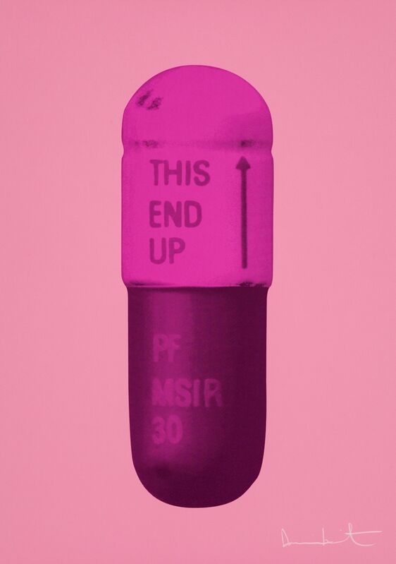 Damien Hirst, ‘The Cure – Carnation Pink / Hot Pink / Violet Pink’, 2014, Print, Silkscreen on 410gsm Somerset Tub Sized paper, Filter Fine Art