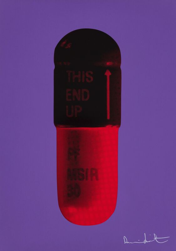 Damien Hirst, ‘The Cure – Papal Purple / Burgundy / Blood Orange’, 2014, Print, Silkscreen on 410gsm Somerset Tub Sized paper, Filter Fine Art