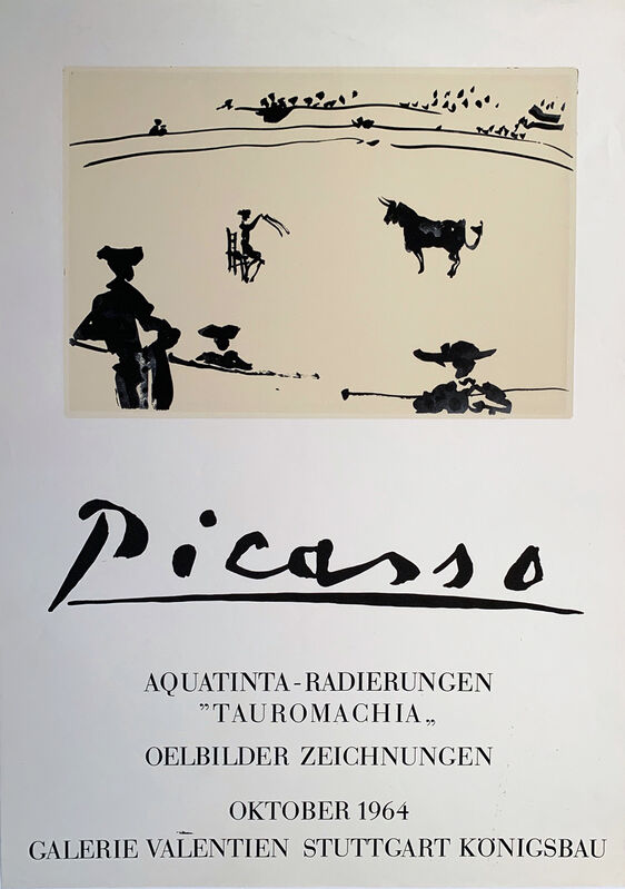 Pablo Picasso, ‘Picasso Aquatinta Poster’, 1964, Posters, Early Lithographic Poster, David Lawrence Gallery