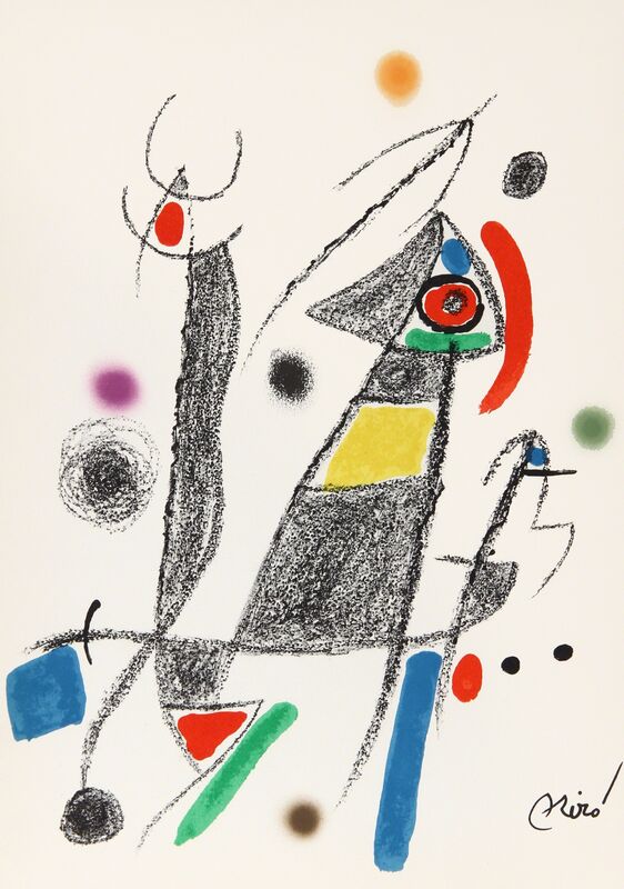 Joan Miró, ‘Maravillas con Variaciones Acrosticas en el Jardin de Miro, Number 8’, 1975, Print, Lithograph, RoGallery