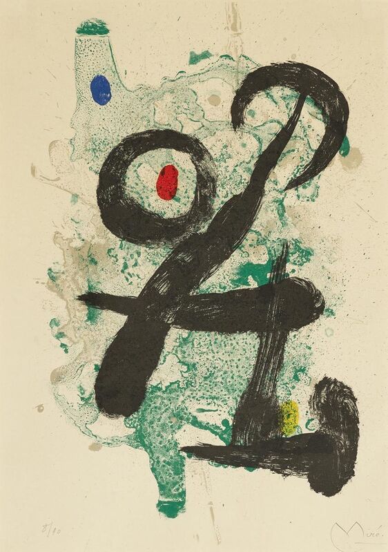 Joan Miró, ‘Le Faune’, 1963, Print, Colour lithograph, Koller Auctions