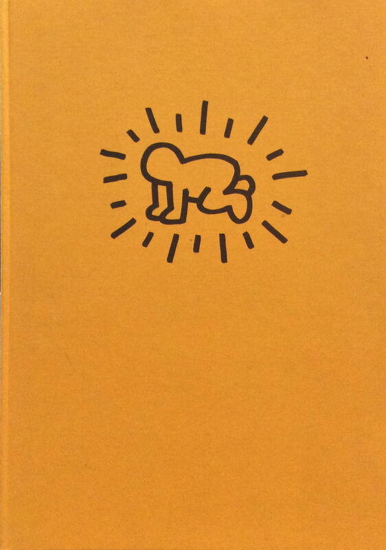 Keith Haring, ‘Keith Haring - Lucio Amelio - Artist's Book’, 1983, Books and Portfolios, 30 not-signed lithographs in black and white on paper. Bound in a yellow book cover., RestelliArtCo.
