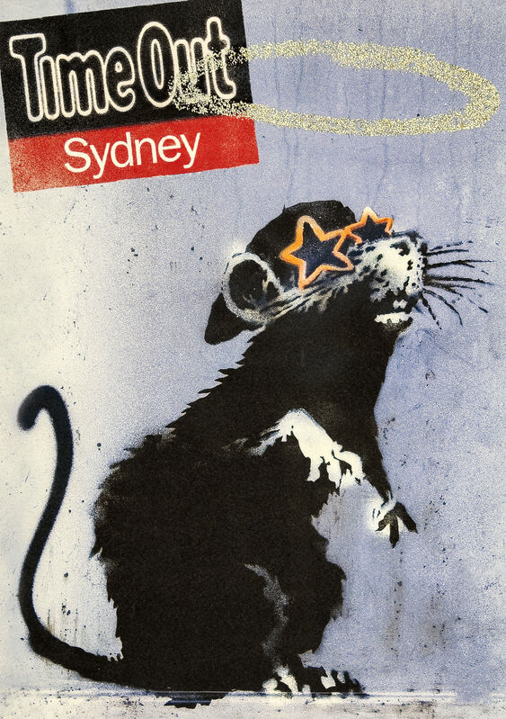 Banksy, ‘Time Out Sydney’, 2010, Print, Offset lithograph in colours on 115gsm recycled paper, Tate Ward Auctions