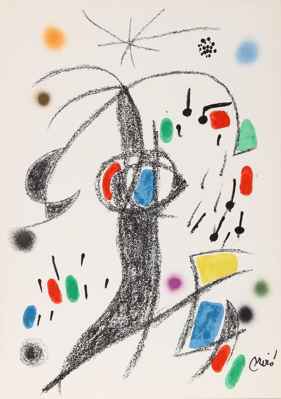 Joan Miró, ‘Maravillas con Variaciones Acrósticas 19’, 1975, Print, Original color lithograph on Guarro paper, Samhart Gallery