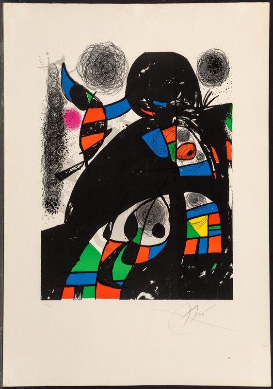 Joan Miró, ‘San Lazzaro et ses amis’, 1975, Print, Lithograph in colors on Arches paper, Heritage Auctions