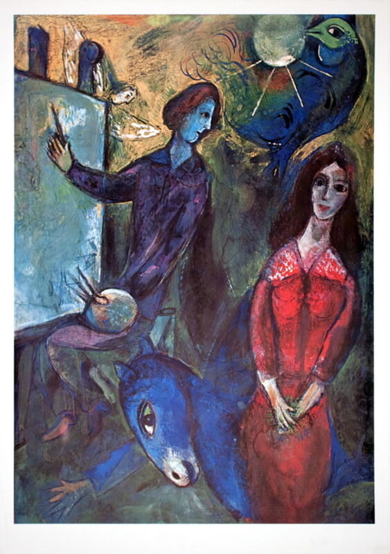 Marc Chagall, ‘Blue Donkey’, 1995-2000, Ephemera or Merchandise, Offset Lithograph, ArtWise