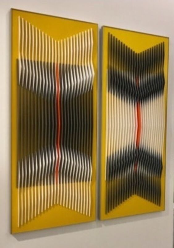 J. Margulis, ‘Weaving Looms’, 2017, Mixed Media, Lucite sheet, Aluminum composite, Blinkgroup Gallery