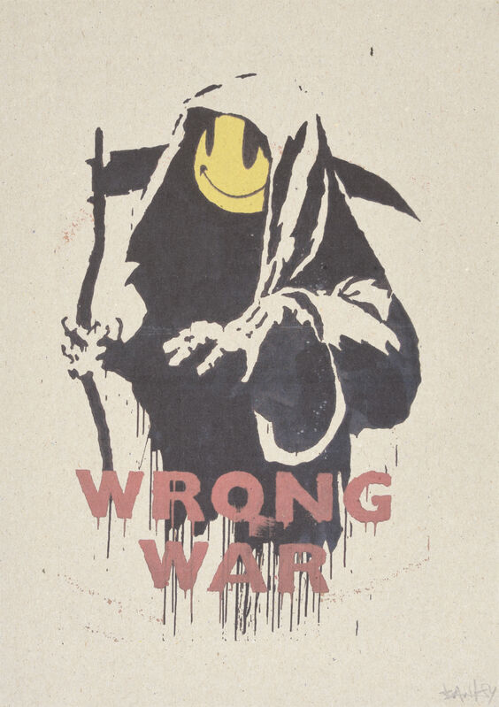 Banksy, ‘WRONG WAR et PAX BRITANNICA : A HELLISH PEACE (A SET OF TWENTY-TWO PRINTS)’, Print, Digital print in colours, DIGARD AUCTION
