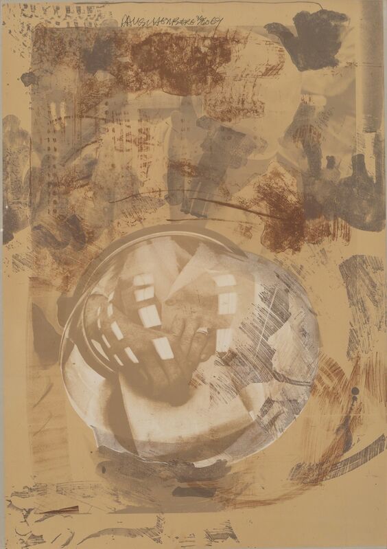 Robert Rauschenberg, ‘Sack, from Stoned Moon Series’, 1969, Print, Lithograph in colors on Arjomari paper, Heritage Auctions