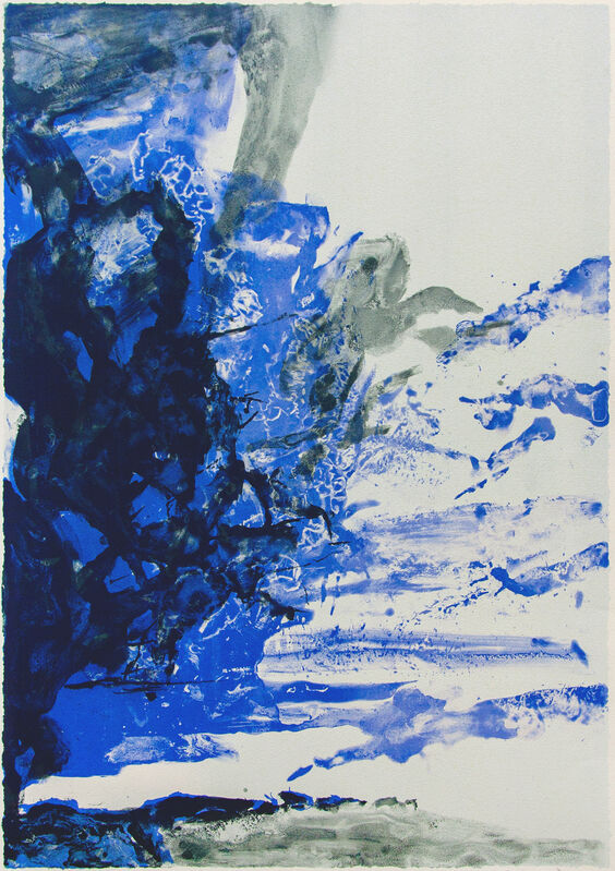 Zao Wou-Ki 趙無極, ‘Untitled’, 1998, Print, Lithograph, Hanart TZ Gallery