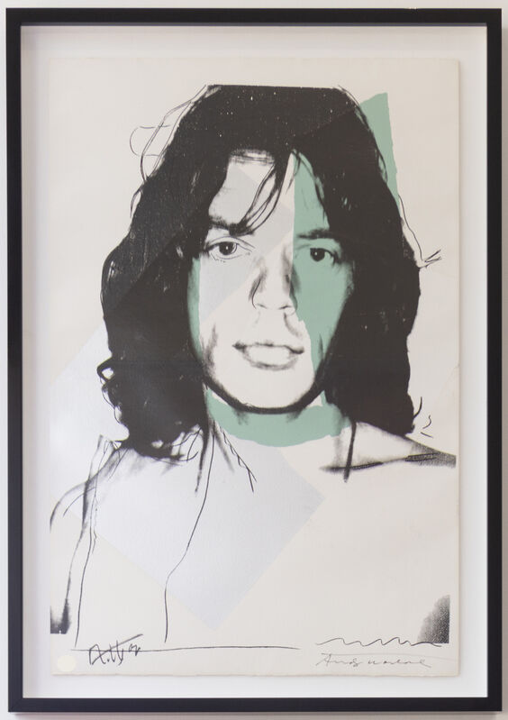 Andy Warhol, ‘Mick Jagger (FS II.138)’, 1975, Print, Screenprint on Arches Aquarelle (rough) Paper, Revolver Gallery