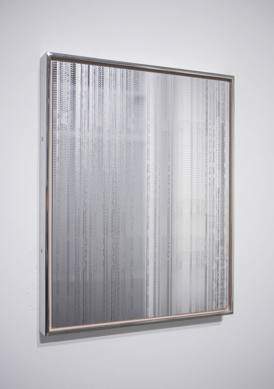 Jesse Chun, ‘translations (on evidence, untranslatable futures, and other drawings), III’, 2020, Mixed Media, UV curing on mirrored dibond, pigment paper, aluminum frame, DOOSAN Gallery
