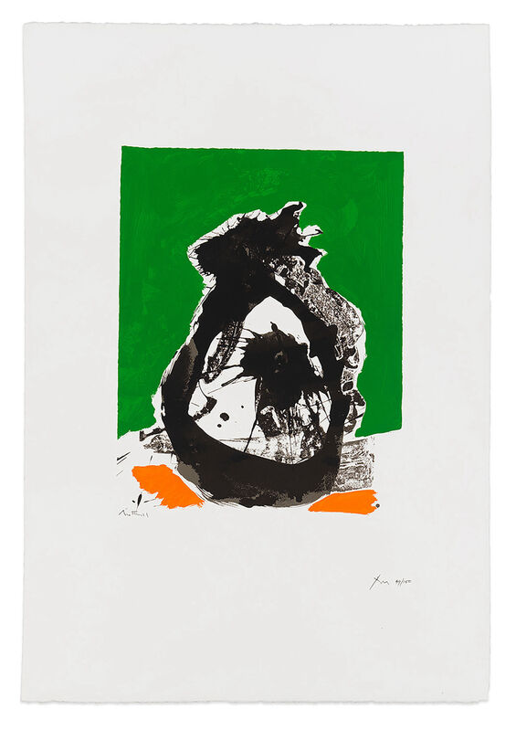 Robert Motherwell, ‘The Basque Suite: Untitled (ref. 80)’, 1971, Print, Screenprint, Marlborough New York