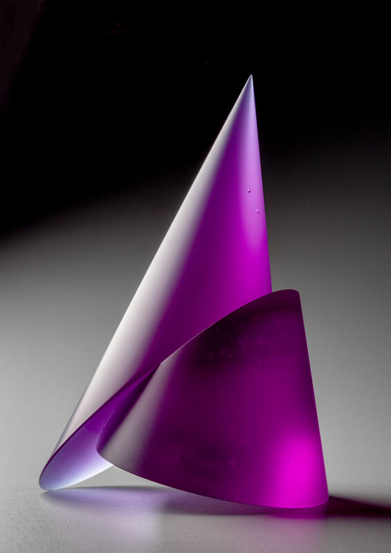 Račková & David Suchopárek (IRDS), ‘Cone’, 2019, Sculpture, Molten Glass, HABATAT