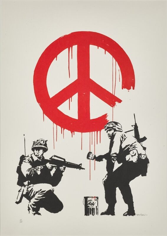 Banksy, ‘CND Soldiers’, 2005, Print, Screenprint in colours on wove paper, Joseph Fine Art LONDON